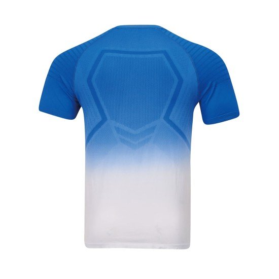 Футболка мужская для бадминтона соревновательная  (желто-черная) Li-NING AAYP067-2