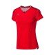 Футболка женская для бадминтона нац. сборная (красная) Li-NING AAYP102-2