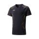Футболка мужская для бадминтона соревновательная (черная) Li-NING AAYV019-1