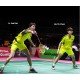 Кроссовки мужские для бадминтона Li-Ning Sonic Boom AYZN011-3 (черные)